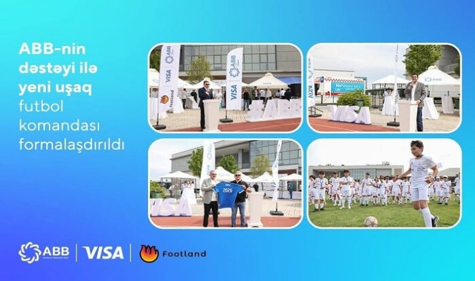  ABB-nin dəstəyi ilə yeni uşaq futbol komandası formalaşdırıldı  