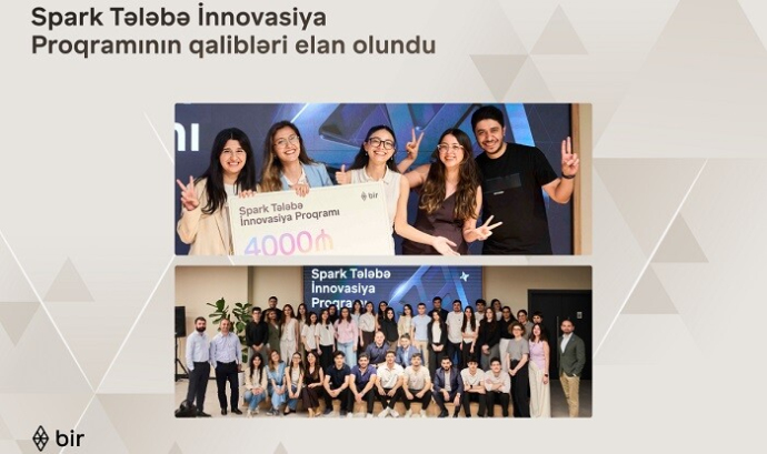  “Spark Tələbə İnnovasiya Proqramı”nın qalibləri elan edildi  