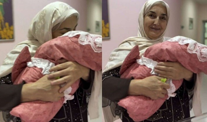  Azərbaycanda 63 yaşlı qadın ana oldu - Video  
