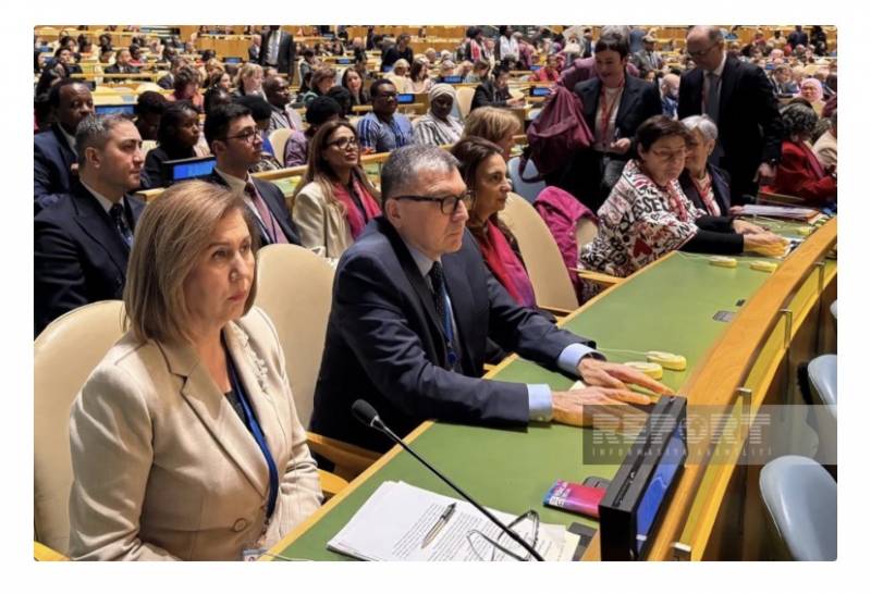  Azərbaycan BMT-nin Qadınların Statusu üzrə Komissiyasının iclasında təmsil olunur  