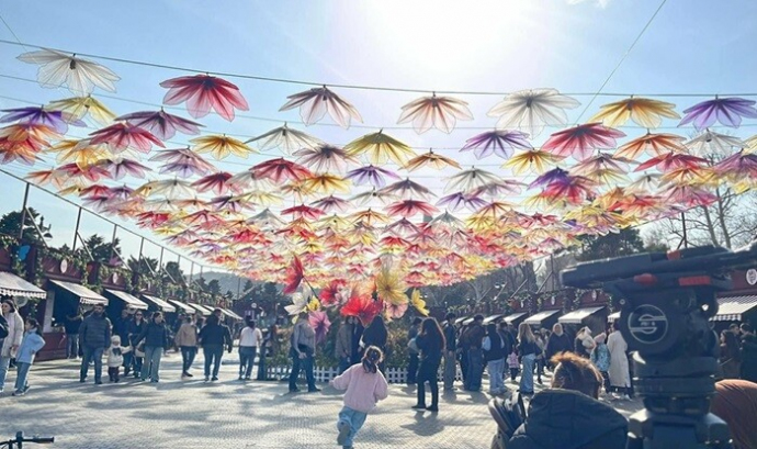  Bakı bulvarı bahar nəfəsində - Foto  