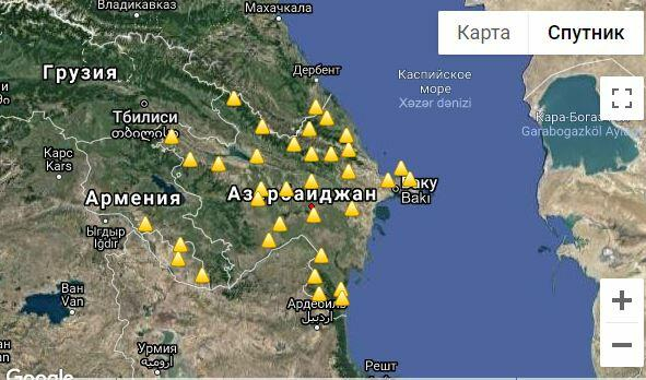  Azərbaycanda zəlzələ oldu  