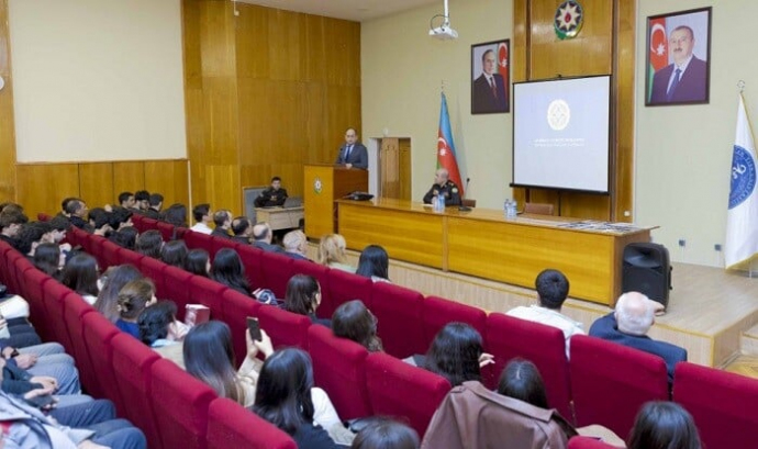  FHN ATU-da maarifləndirmə tədbiri keçirdi  