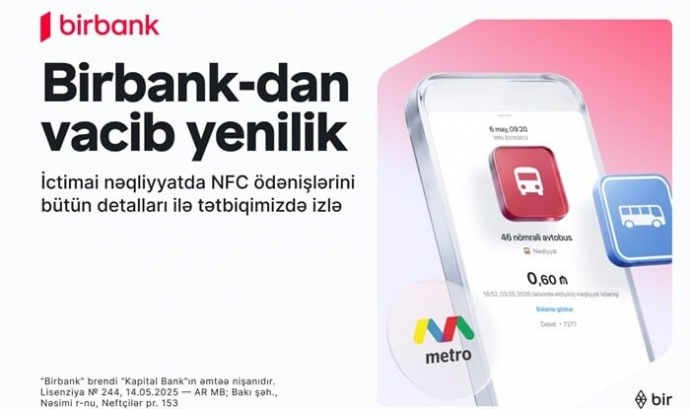  İctimai nəqliyyatda ödənişlərə aydınlıq gətirən yenilik 