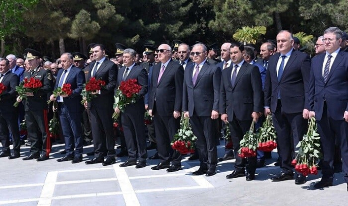  Sumqayıtda Heydər Əliyevin 103-cü ildönümü qeyd edildi  
