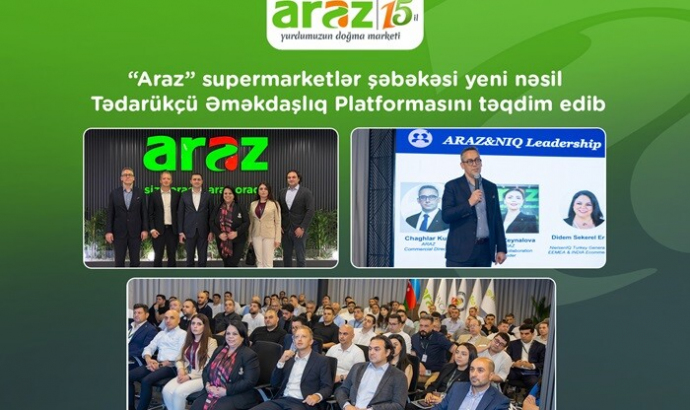  “Araz” yeni nəsil Tədarükçü Əməkdaşlıq Platformasını təqdim etdi  