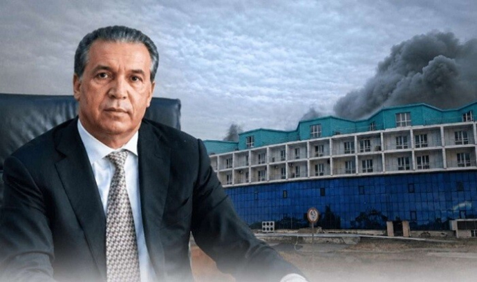  Bazarı bağlanan, oteli yanan sahibkar kimdir?  