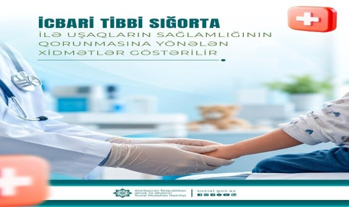  Uşaqların sağlamlığının qorunması ilə bağlı xidmətlər göstərilir  