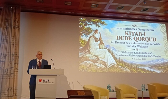  Drezdendə “Kitabi-Dədə Qorqud”la bağlı simpozium keçirildi  