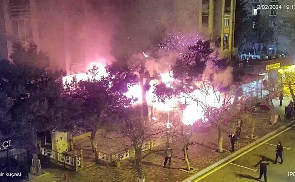  Bakıda məşhur restoranda yanğın oldu  