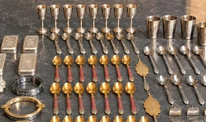  Azərbaycandan aparılan 9 kq gümüş gömrükdə saxlanıldı  