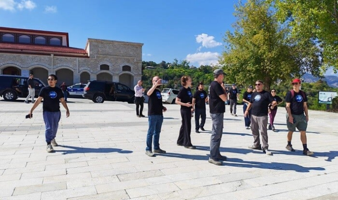  Beynəlxalq səyyahlar Şuşada - Foto  