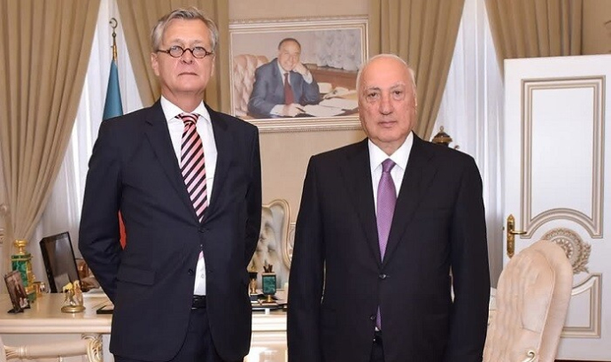  Almaniya səfiri Sumqayıtda - Foto  