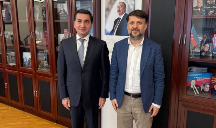  Hikmət Hacıyev Emin Millini qəbul etdi  