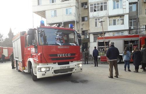  Zığda yaşayış binasında yanğın...  