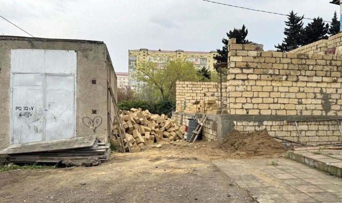  8 sotun içində 8 qanunsuz ev tikilir - Komitə müdaxilə etdi  
