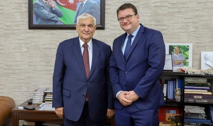  Avstriya səfiri ADU-nun qonağı oldu  