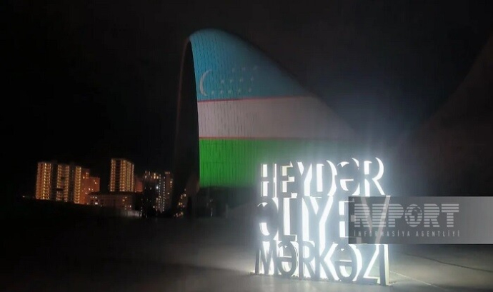  Bakıdan Özbəkistana jest... - Foto  