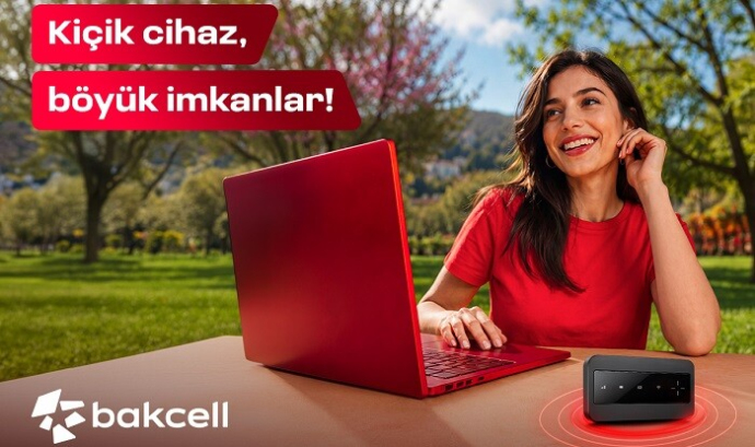  Bakcell Mi-Fi ilə interneti özünlə apar və harada olsan, onlayn qal  