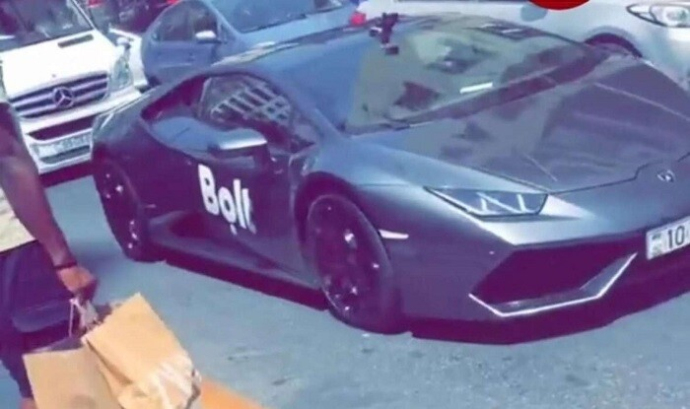  Bakıda “Lamborcini” ilə taksi fəaliyyəti… - Şirkətdən açıqlama  