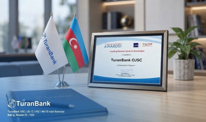  TuranBank beynəlxalq mükafata layiq görüldü  