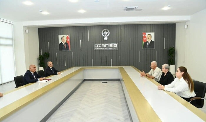  Vüqar Əhmədov Ağdamda vətəndaşları qəbul etdi  
