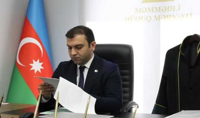  Hüquq mərkəzinin rəhbərinə ölkədən çıxış qadağası qoyuldu  