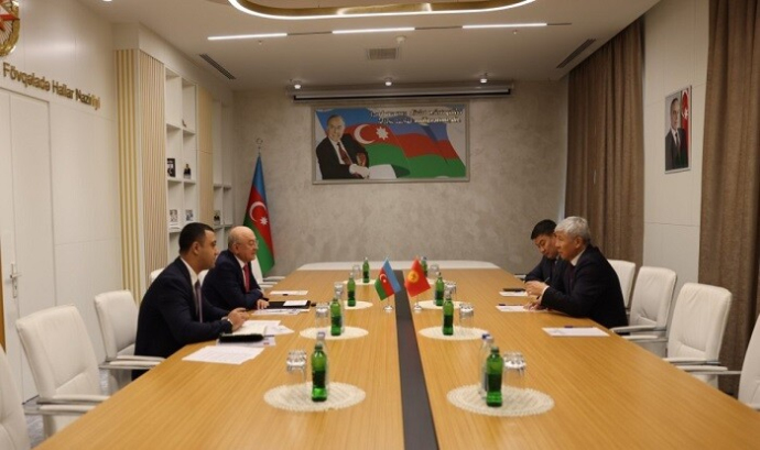  Kəmaləddin Heydərov Qırğızıstan səfiri ilə görüşdü  